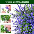 thumbnail image 4 of Artificial Plants Outdoor, 20PCS Artificial Flowers, UV Resistant Fake Flowers, Faux Flowers for Outdoor Planters for Front Porch Pot Decor, 4 of 5