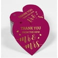 thumbnail image 2 of Inkdotpot 100 Pack Real Gold Foil Paper Tag Thank You From The New Wedding Favor Hang Tag, 2 of 6