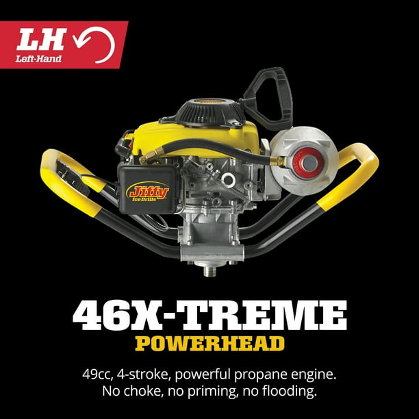 Jiffy 46X-Treme™ (Model 46), Propane Auger, 49cc, 8-inch, Steel