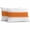 Orange, variant on Throw Pillow Covers 26x26 Inch Set of 2, Orange Solid Color Texture Waterproof Outdoor Pillow Covers, Simple Orange Stripes Decorative Cushion Pillowcases for Couch, Sofa, Bed, Garden, Patio