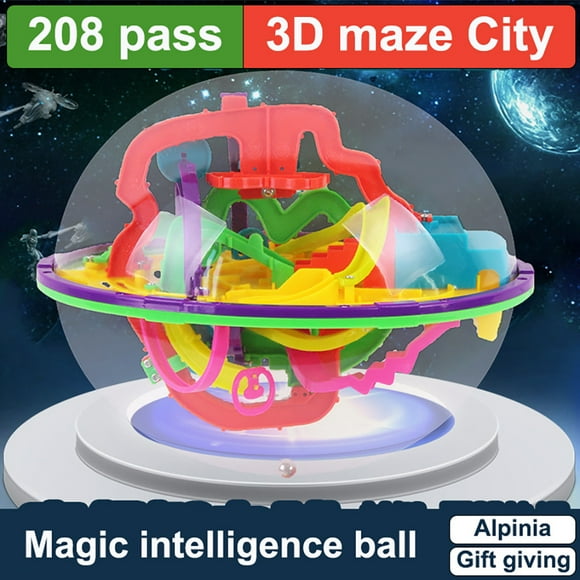 Cameland Kids Toys Puzzle Ball Interactive Maze Game with 208 Challenging Puzzle Game