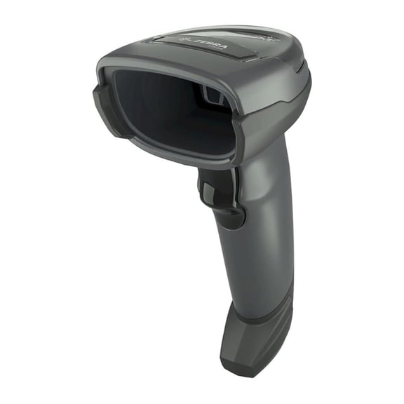 Restored Zebra DS4608 Handheld Barcode Scanner, 1D/2D area imager, Corded USB, Black