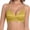 Yellow, variant on No Wireless Bra for Women Seamless Everyday Bra Light Support Back Smoothing Adjustable Straps 3 Row Hook Closure Machine Washable,Black,36
