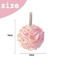 thumbnail image 2 of Esponja exfoliante familiar tejida para ducha, bolsa de esponja para ducha, cepillo de red, esponja para bañera, bola para fregar, cara, cuerpo, orinal, espuma rica, 4 Uds., 2 of 5