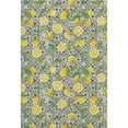 thumbnail image 2 of Addison Rugs Mayfield Washable Kitchen Lemons Yellow Rectangle Rug, 10' x 14', 2 of 6