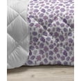 thumbnail image 3 of Geometric Down Alternative Comforter, Vintage Abstract Grunge Half Rounds Pattern, Microfiber Quilt for All Season, 5 Sizes, Blush Seafoam Sea Blue, by Ambesonne, 3 of 3