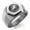 Silver, variant on Stainless Steel Ocean Kamon Crest Engraved Hexagon Crest Flat Top Biker Style Polished Ring