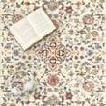 thumbnail image 5 of Area Rugs for Living Room, 8'x10' Washable Moroccan Low Pile Non-Slip Soft Print Pattern Rug for Bedroom Kitchen Dining Room Entryway - Green, 5 of 9