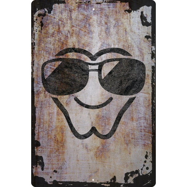 Tooth wearing sunglasses cool funny dentist cute tooth fairy kids Beige