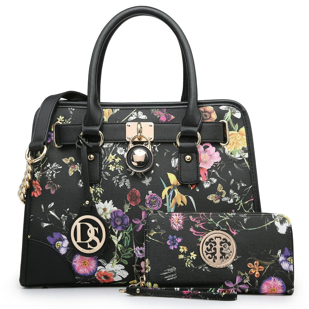 Dasein - Dasein Women Handbags Top Handle Satchel Purse Shoulder Bag ...