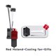 thumbnail image 3 of Kit De Hotend, Impresora 3D Segura Kit Hotend Hotend Ventilador De Enfriamiento De Boquilla De 0,4 Mm Para Consumibles PLA PETG, 3 of 7