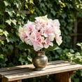 thumbnail image 6 of Hydrangea Artificial Flowers, Ongmies Silk Fake Flowers for Home Bathroom Office Table Centerpiece Shelf Decorations, 6 of 8