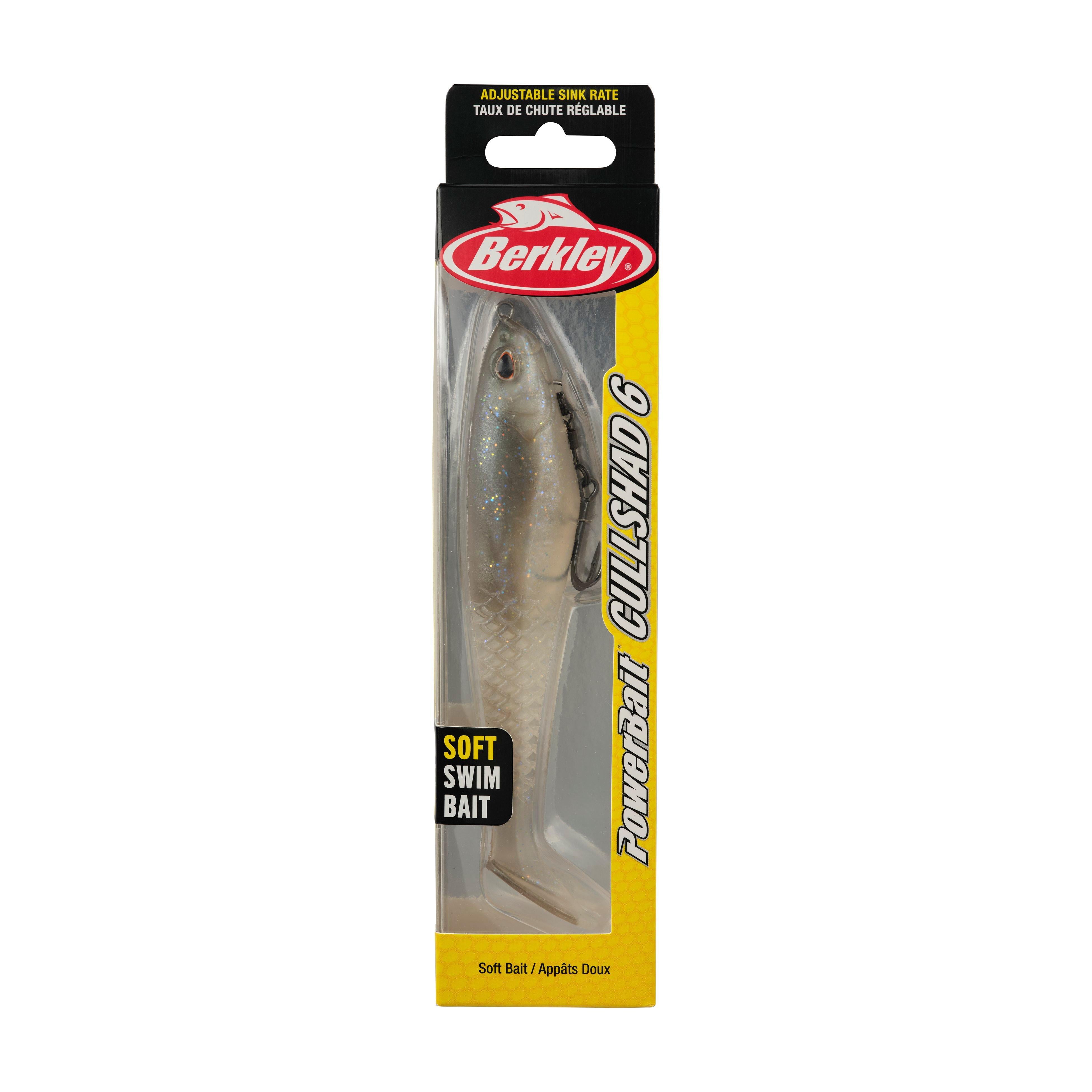 Berkley PowerBait® CullShad, 6 in, Green Shad