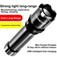 thumbnail image 1 of LJNYFDC Lampe de Poche d'Urgence Mini Torche LED Ultra Lumineuse Longue Distance d'Irradiation Taille Compacte Portable Étanche pour Urgence, 1 of 6
