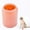 orange, variant on Lopecy-Sta Dog Foot Cleaner Dog Foot Cleaner Portable Paw Washer orange