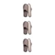 thumbnail image 3 of Sonducket 10 pares de zapatillas de hotel desechables de lana coralina, zapatos antideslizantes para negocios Type1 NO1, 3 of 6