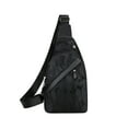 thumbnail image 2 of Xihbxyly Bolso de Negocios Tipo Bandolera de Gran Capacidad, Tela Suave, Correa Ajustable, Bolsillos Frontales con Cremallera, Ideal para Viajes Al Aire Libre, Ciclismo y Desplazamientos Diarios, Tam, 2 of 6