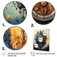 thumbnail image 3 of Designart "Delving into Kabbalah Mysticism" Religion & Spirituality Canvas Wall Art, 3 of 5