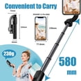 Dynamic Key Rotation Jademall Selfie Stick Gimbal with Tripod & Wireless Remote – 360 ...