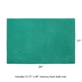 thumbnail image 3 of Bounce Comfort Plush Memory Foam Chenille Bath Mat, 3 of 5