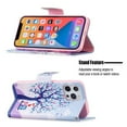 thumbnail image 2 of Allytech Wallet Case for iPhone 14 Pro (6.1 inch 2022), Colorful Painting PU Leather Flip Folio Case with Card Holders Kickstand Shockproof Case for iPhone 14 Pro 2022, Love Tree, 2 of 4