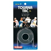 Tourna Tac XL 3 Pack Black Tennis Overgrips (   Black  )