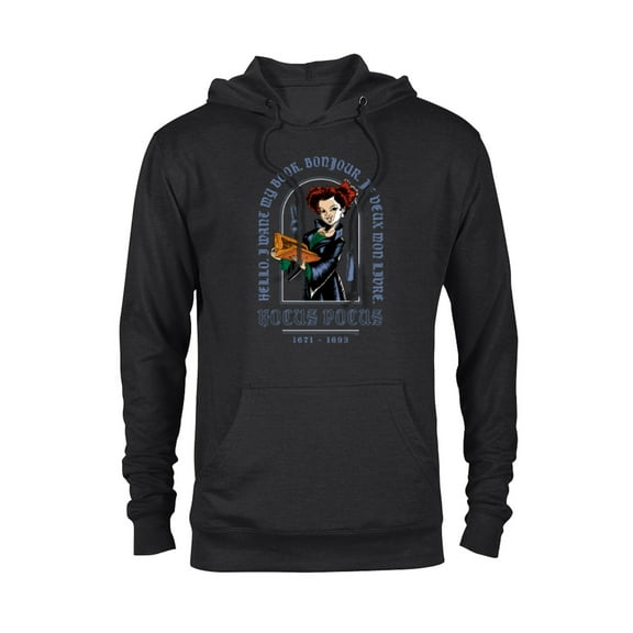 Disney Hocus Pocus Winifred Sanderson I Want My Book - Pullover Hoodie for Adults - Customized-Black