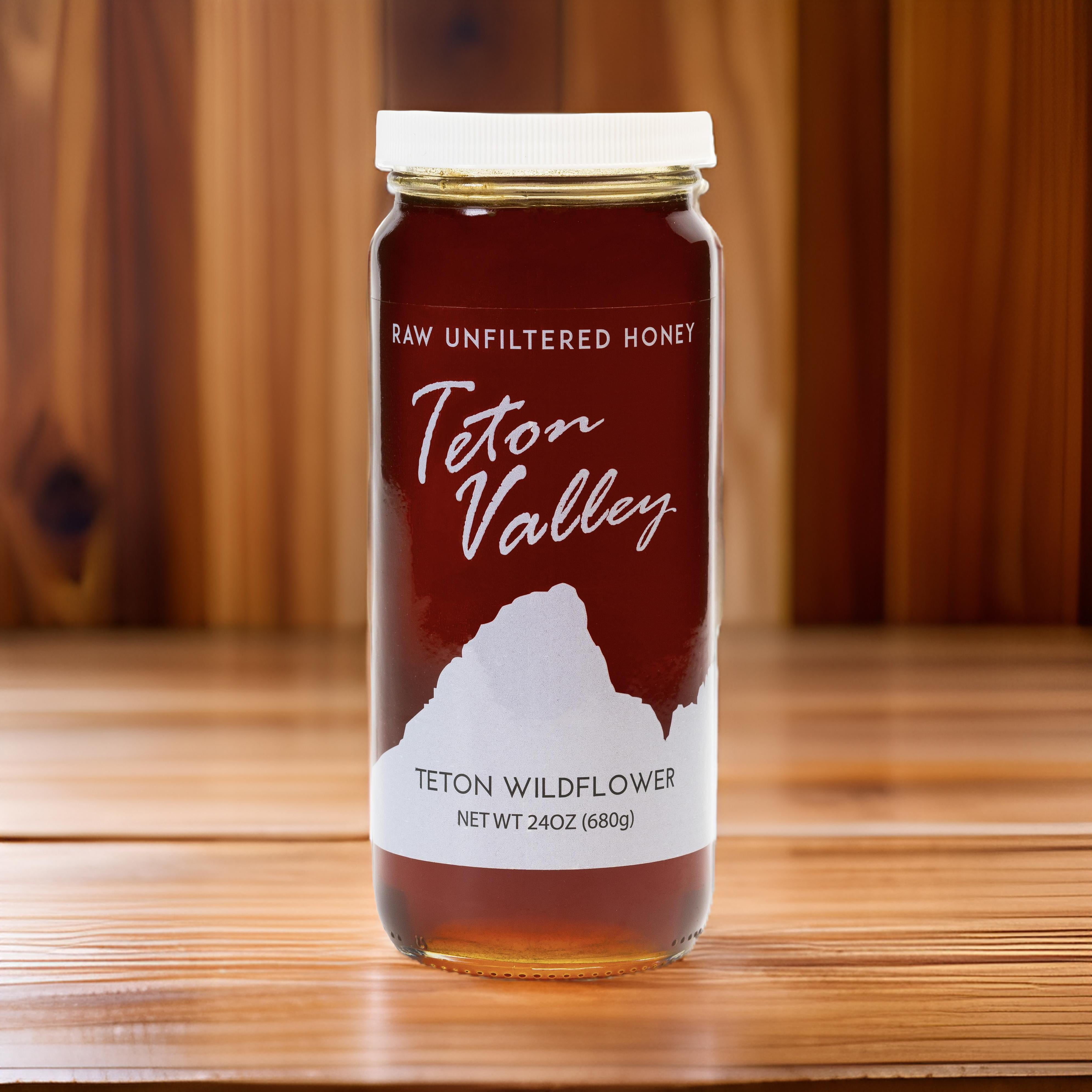 Teton Valley Wildflower Honey 24oz.