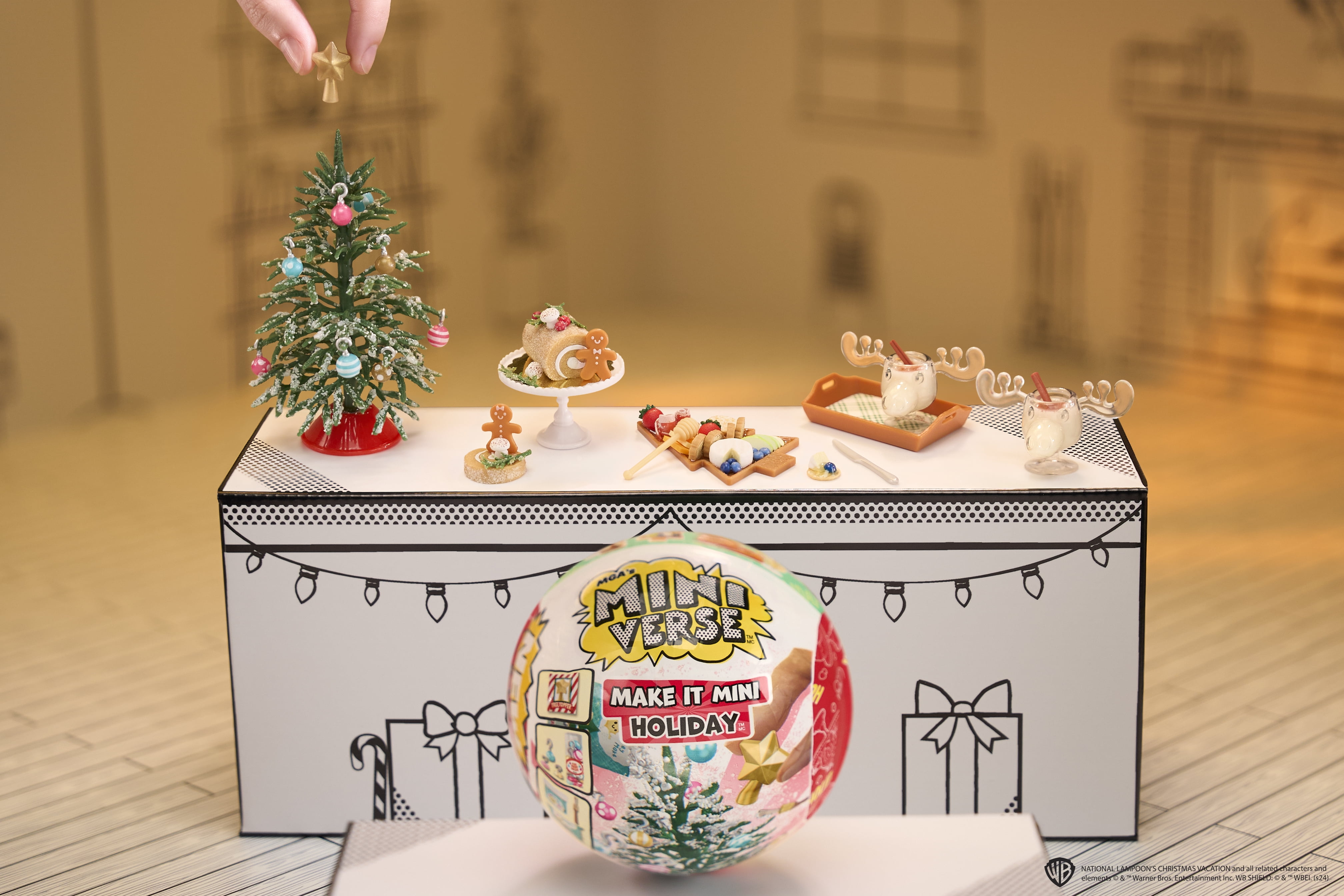 MGA's Miniverse Make It Mini Holiday Collectibles, Nat Lampoon's