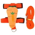 thumbnail image 4 of Rabbits Leash,Carrot Type Rabbits Harness Rabbits Harness Leash Set Rabbits Strap Eco-Friendly Materials, 4 of 14
