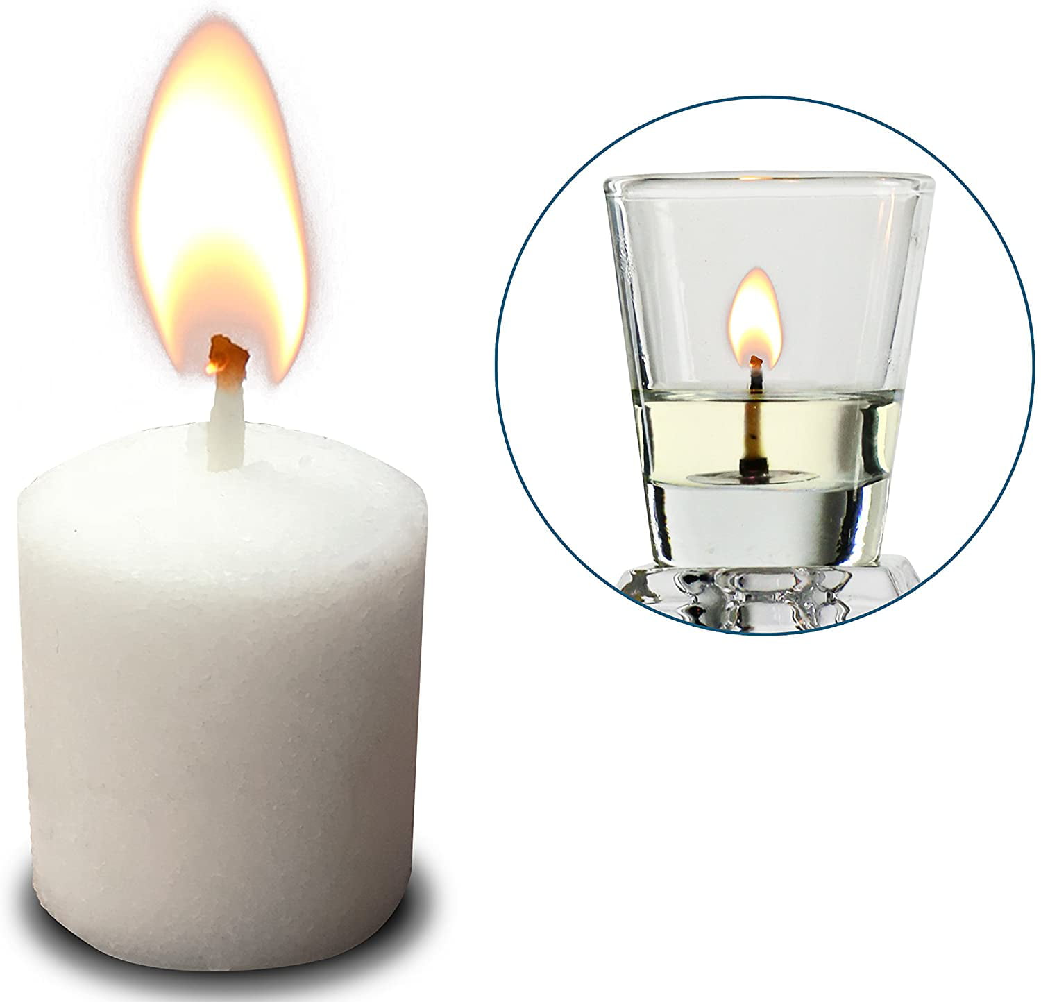 6 Hour Burn Time Ner Mitzvah 72 Pack Quality Neronim Votive Candles