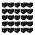 thumbnail image 1 of 25 Pcs Rj45 Coupler Cat6 Keystone Jacks Inline Coupler Female to Female Insert Coupler, 1 of 5