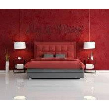 Do It Yourself Wall Decal Sticker Always Kiss Me Goodnight 10x40"