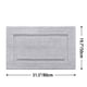 thumbnail image 2 of DEKAXID - Alfombrilla de baño de felpa de lujo (1 unidad), absorbente, lavable a máquina, perfecta para baño, dormitorio, lavandería, decoración, 2 of 7