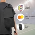 thumbnail image 2 of Pickleball Paddles Set Of 1, Fiberglass Surface, Tropical Leaf Print, 1 Paddle, 2 Balls & Bag, 2 of 5