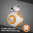 thumbnail image 3 of BB-8 Robot RC 2.4GHz Télécommande Planète Garçon avec Son Jouet Star Wars Enfants, 3 of 8