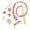 Style 1, variant on Cats Toy Christmas Stocking Shape Set Plush for Pet with Mouse Toy Cats Toy Interactive Stick Wand Toy
