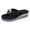 Silver, variant on YLYL Women's Wedge Platform Flip Flops Slippers Sparkly Rhinestone Rainbow Printed Slip on Summer Thong Shoes