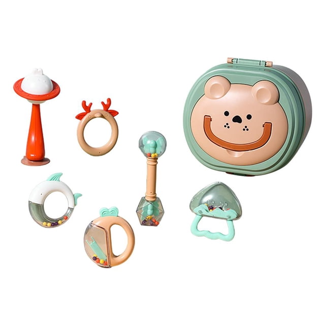 Juguetes Para Bebés, Mordedor Para Bebés, Sonajeros Para Dentición, Regalos Para Recién Nacidos seitruly FN007035-01