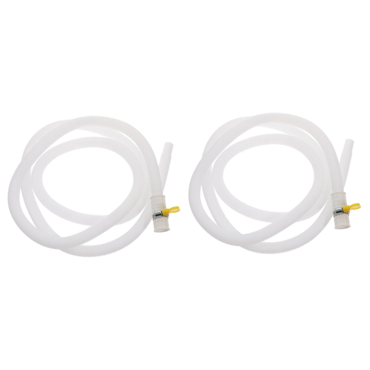 Masteelf 2pcs Washer Drain Hose Replacement Drain Hose Extension Inlet Unit