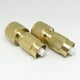 thumbnail image 5 of 2 piezas de conexión de manguera de aleación de aluminio para jardín, accesorios telescópicos, conector rápido para agua de lavado de autos, herramientas de limpieza (dorado), 5 of 5