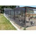 thumbnail image 5 of Agfabric 60% Sunblock Shade Cloth With Grommets 10x18ft Black for Plant Cover Greenhouse,Barn,Kennel, Pool, Pergola or Carport, 5 of 7