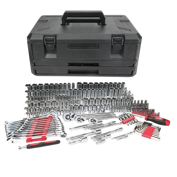 Hyper Tough 262-Piece Mechanics Tool Set (SAE and mm) - Walmart