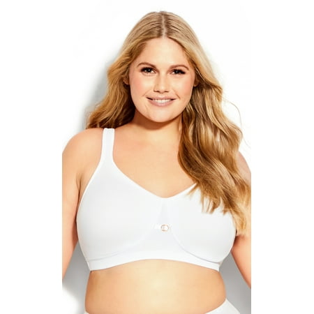 

Avenue Women s Plus Size Soft Caress Bra Adjustable Lightly Padded Shoulder Straps