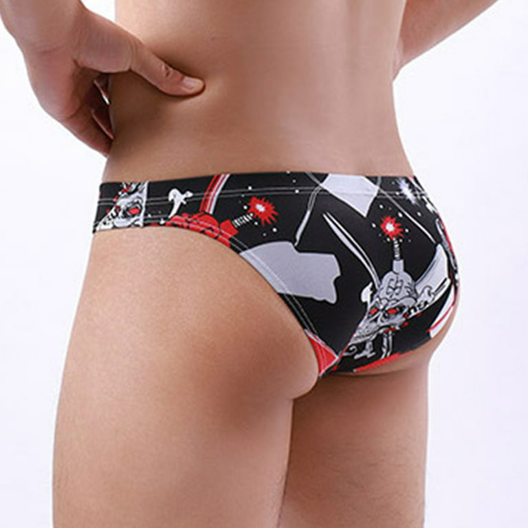 Panties For Men Male Fashion Underpants Knickers Ride Up Briefs
