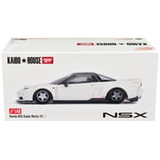 Honda NSX Kaido Works V2 White with Black Top (Designed by Jun Imai) Kaido House Special 1/64 Diecast Model Car by Mini GT