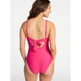 thumbnail image 3 of Time and Tru Women's and Women's Plus Size Underwire One Piece Swimsuit, Sizes XS-3X, 3 of 5