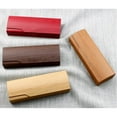 thumbnail image 3 of SHISUYAN 1Pack Portable Sunglass Case Rectangular Shape Wood Grain Cloth For Daily Use, 3 of 3