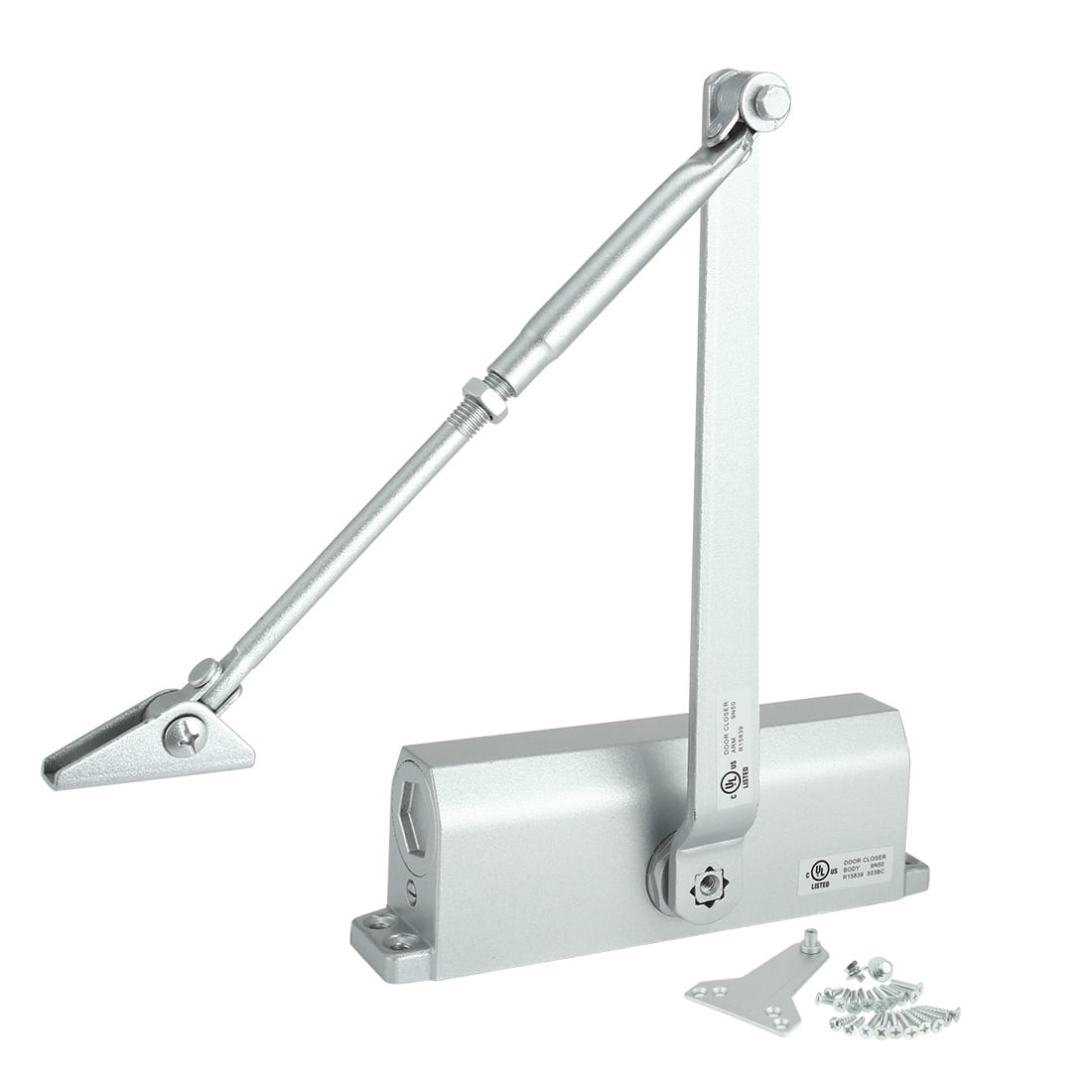 503BC Cast Aluminum Body Adjustable Dual Valve Door Closer Back Check