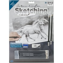 Royal & Langnickel(R) Sketching Made Easy Kit 9"X12"-Running Free